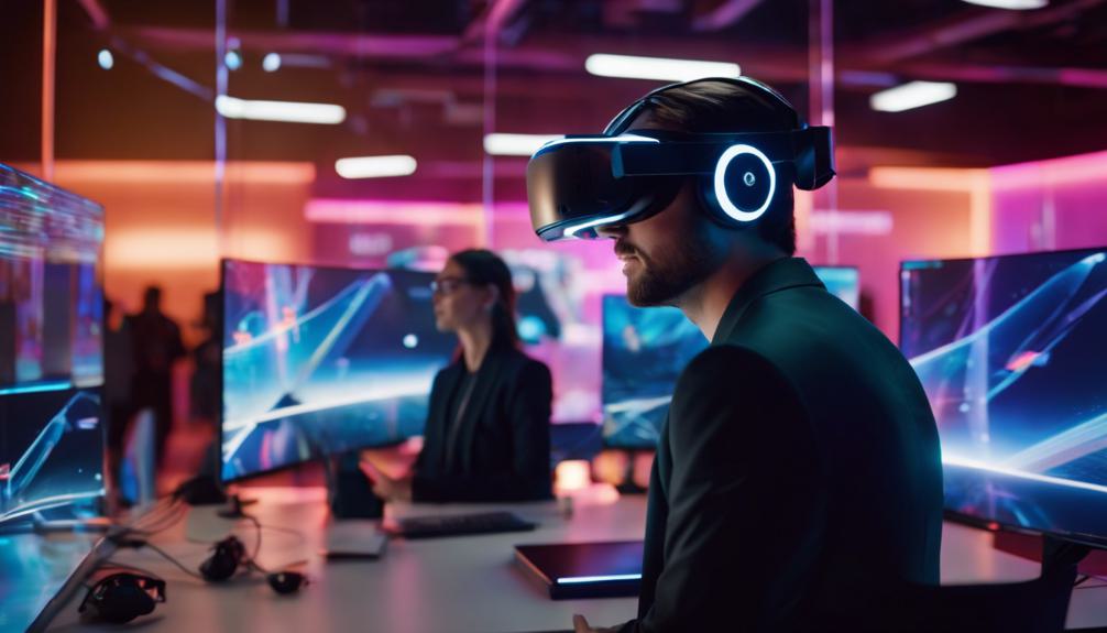 exploring virtual reality worlds